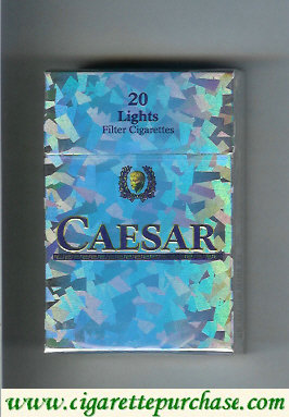 Caesar Lights cigarettes